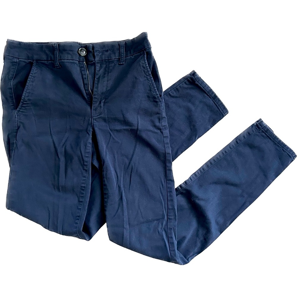 Navy American Eagle Twill Pants - Size 6L